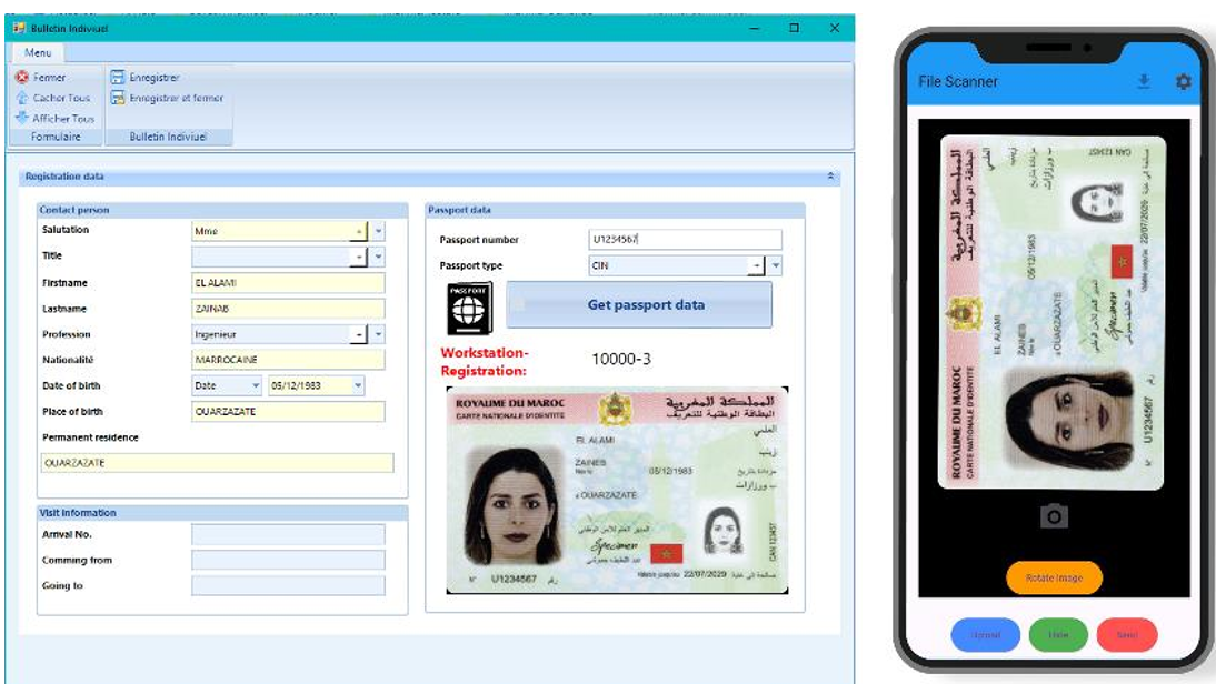 HOTELIS - GM-Scanner ID Recognition